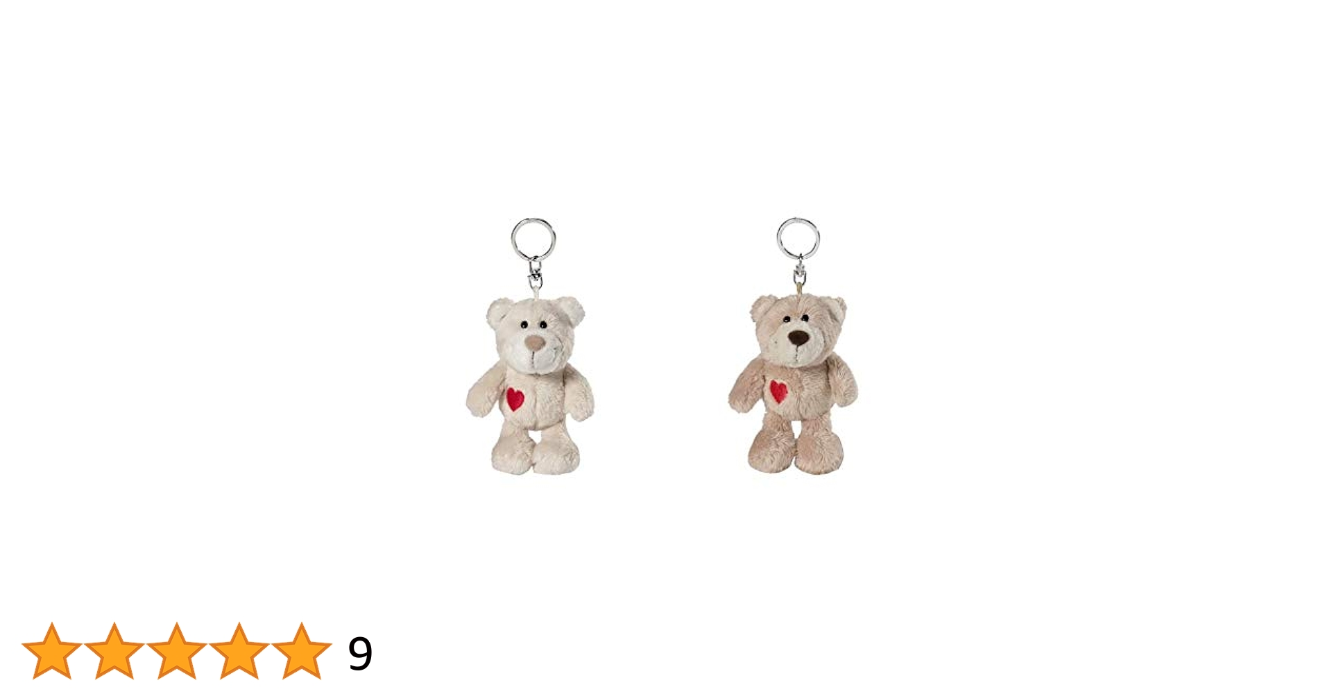 NICI キーリング21個セット Amazon.co.jp: NICI (ニキ) ラブベア キーリング 10cm/WH